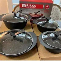 سرویس قابلمه ۸ پارچه چدن