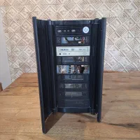 کیس رید مکس پنل آلمینیومی بازشو به همراه پاور|قطعات و لوازم جانبی رایانه|تهران, بهار|دیوار