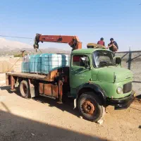 خدمات جرثقیل کفی دکل دار ۵ تن