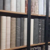 کاغذدیواری . کفپوش پوش. برچسب کمددیوارپوش آجری|خدمات پیشه و مهارت|قم, دروازه چوبی|دیوار