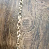 دستبند رنگ ثابت با آبکاری طلا