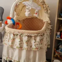 گهواره موزیکال ، ویبره دار ، مناسب سیسمونی