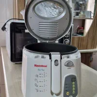 سرخ کن برقی (با روغن) همیلتون «نو» با جعبه|اجاق گاز و لوازم برقی پختوپز|بندر انزلی, بی بی حوریه|دیوار