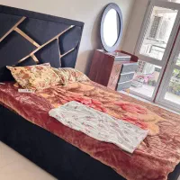 سرویس خواب 2 نفره با آینه چراغ دار