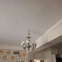 لوستر7شاخه استیل