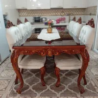 میز ناهارخوری سلطنتی|میز و صندلی غذاخوری|بهشهر, |دیوار