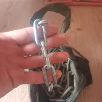 زنجیر آهنی جوشی دو تیکه