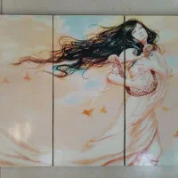 تابلو چوبی سه تیکه