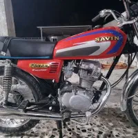 ساوین ۱۲۵ مدل ۹۰ خشک تمام فابریک مدارک کامل|موتورسیکلت|شیراز, لاله|دیوار
