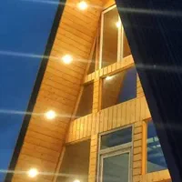 کلبه سویسی تک خواب با هزارمتر حیاط