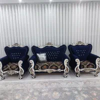 مبل ۹ نفره نیمه سلطنتی به همراه جلو مبلی