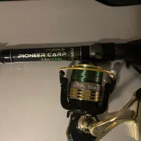 چوب و چرخ ماهیگیری حرفه ای