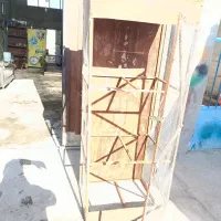 ساخت قفس چوبی با چوب گردو|لوازم جانبی حیوانات|گناباد, |دیوار