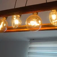 لوستر چوبی