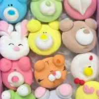 خوراکی های خوشمزه تنقلات بهداشتی مارشمالوعروسکی