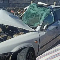 خودرو تصادفی سمند مدل ۹۰پایه گاز سوز