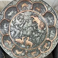 سینی قلم زنی|صنایع دستی و سایر لوازم تزئینی|اصفهان, جاوان|دیوار