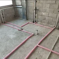 لوله کشی . تاسیسات . پمپ اب