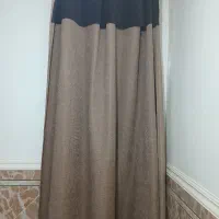 پرده در حد خیلی نو با جنس عالی