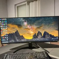 مانیتور الجی ۳۴ اینج پنل ips