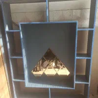 کتابخانه(قفصه کتاب)|کتابخانه، شلف، قفسه‌های دیواری|ملایر, |دیوار