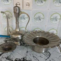 آفتابه لگن ورشوی قاجاری بسیارقدیمی