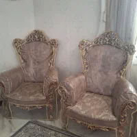 مبلمان را حتی کلاسیک با چوب راش وکم کار|مبلمان خانگی و میز عسلی|پیر بکران, |دیوار