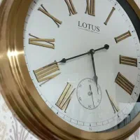 ساعت لوتوس درجه یک کاملا نو|ساعت دیواری و تزئینی|خرم‌آباد, |دیوار