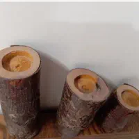 شمعدان چوبی|صنایع دستی و سایر لوازم تزئینی|قم, شاه سید علی|دیوار