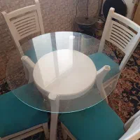 میز ناهارخوری 4نفره|میز و صندلی غذاخوری|تاکستان, |دیوار