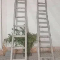 نردبان چوبی چهار متری قدیمی