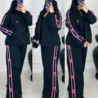 ست دوتیکه سویشرت شلوار پاپیون دوخت تهران پخش دینا