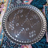 سینی دور کنگره ای|ظروف سرو و پذیرایی|قرچک, شهرک طلائیه|دیوار