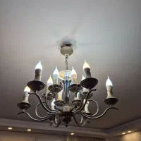 لوستر ۴ شاخه ۸ شعله|لوستر و چراغ آویز|تهران, سهروردی|دیوار