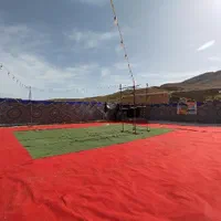 استیج نورپردازی داربست دورمحوطه