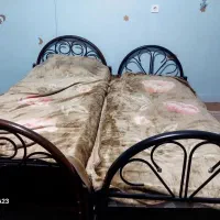 تخت یک نفره فلزی
