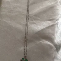 گردنبند سنگی و زنجیری