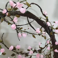 چند تا درختچه|گل مصنوعی|مشهد, راه آهن|دیوار