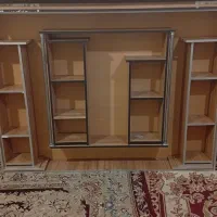دکور|کتابخانه، شلف، قفسه‌های دیواری|برازجان, |دیوار