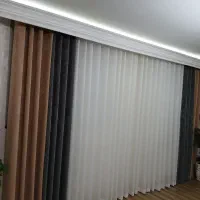 پرده حریر پانچ|پرده، رانر، رومیزی|فولادشهر, B2|دیوار