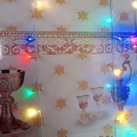 رقص نور ۷ رنگ ۹ متری|لامپ و چراغ|ایرانشهر, |دیوار