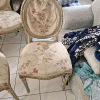 مبل سه نفر استیل بهراه 4 عدد تک صندلی|مبلمان خانگی و میز عسلی|تهران, سید خندان (جلفا)|دیوار