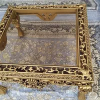 مبل سلطنتی ومیز جلو مبلی  وعسلی|مبلمان خانگی و میز عسلی|ابهر, |دیوار