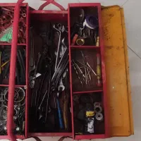 جعبه ابزار فلزی بهمراه ابزار کامل