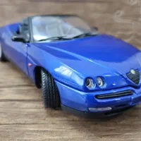 ماکت نایابAlfa Romeo Spider Maisto 1/18ساخت تایلند
