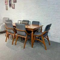 تولید میز غذاخوری برنداقای انصاری|میز و صندلی غذاخوری|یاسوج, |دیوار