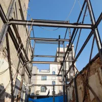 اجرای اسکلت فلزی و سازه نگهبان