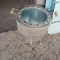 تنور آپارتمانی با ورق تمام گالوانیزه کف چدن