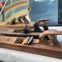 رنده چوبی قدیمی کلکسیونی