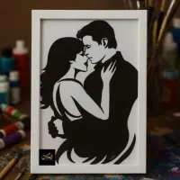 نقاشی ویترای ولنتاین و روز مادر